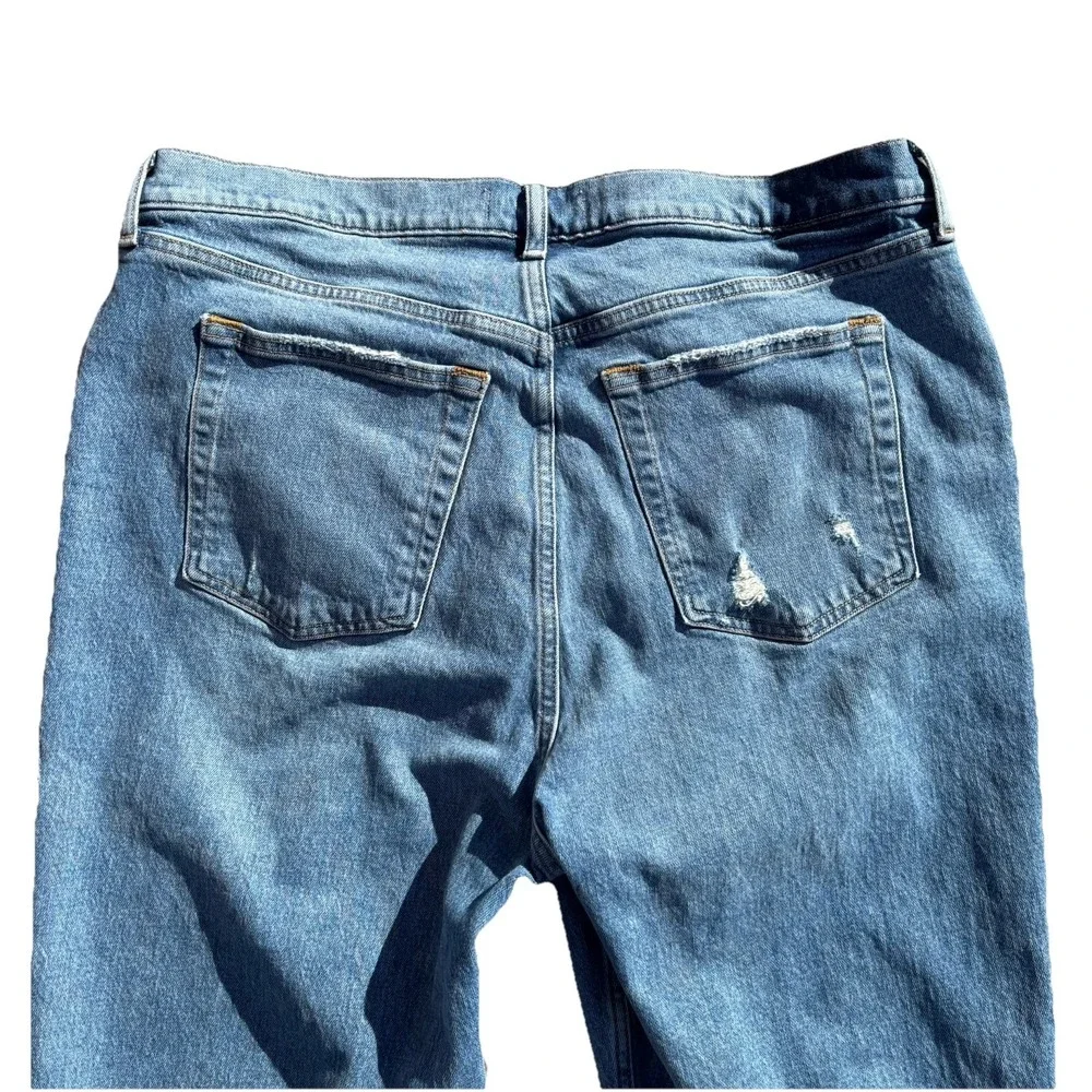 Abercrombie &‎ Fitch The '90s Relaxed Jean 18R/34x30 Ultra High Rise Criss Cross